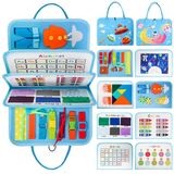 Brinquedo Busy Board Loyo Montessori Para Crianças De 1 A 4 Anos