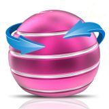 Brinquedo De Mesa Fidget Spinner, Alumínio, Ouro Rosa, Nova Geração
