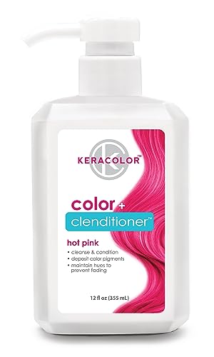 Tintura De Cabelo Keracolor Clenditioner Hot Pink - Semi Per