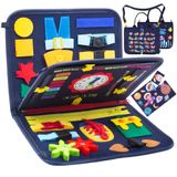 Brinquedo Educacional Busy Board 4b Store Para Crianças De 1 A 4 Anos