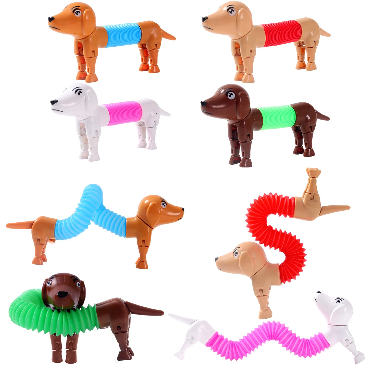 Brinquedo Para Cães Pop Tubes Para Crianças De 5 A 7 Anos, Brinquedo Sensorial Fidget Com Som