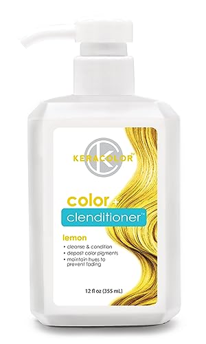 Tintura De Cabelo Keracolor Clenditioner Lemon - Cabelo Semi