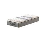 Colchão Solteiro Espuma Ad Resistence Probel 28cm Branco/cinza