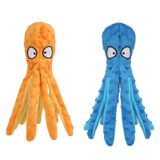 Brinquedo De Pelúcia Pippler Octopus No Stuffing Crinkle Para Cães E Gatos