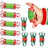 Brinquedo Sensorial De Natal Fidget Toy Stargo Finger Poppers X10