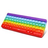 Teclado Fidget Toy I-fsk Pop On It Popper Rainbow