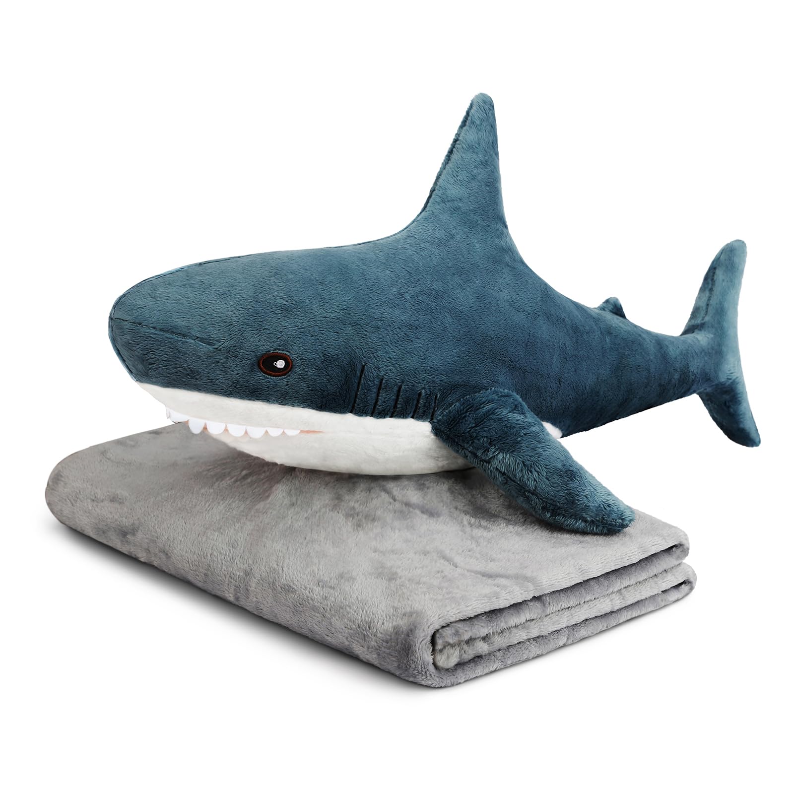 Brinquedo De Pelúcia Mupi Shark De Pelúcia Para Crianças Para Aliviar O Estresse