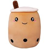Almofada De Pelúcia Kede Cartoon Bubble Tea Cup Boba Tea Cup Toy