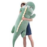 Almofada De Brinquedo De Pelúcia Oulv Dinosaur Stuffed Animal Doll 80 Cm, Verde