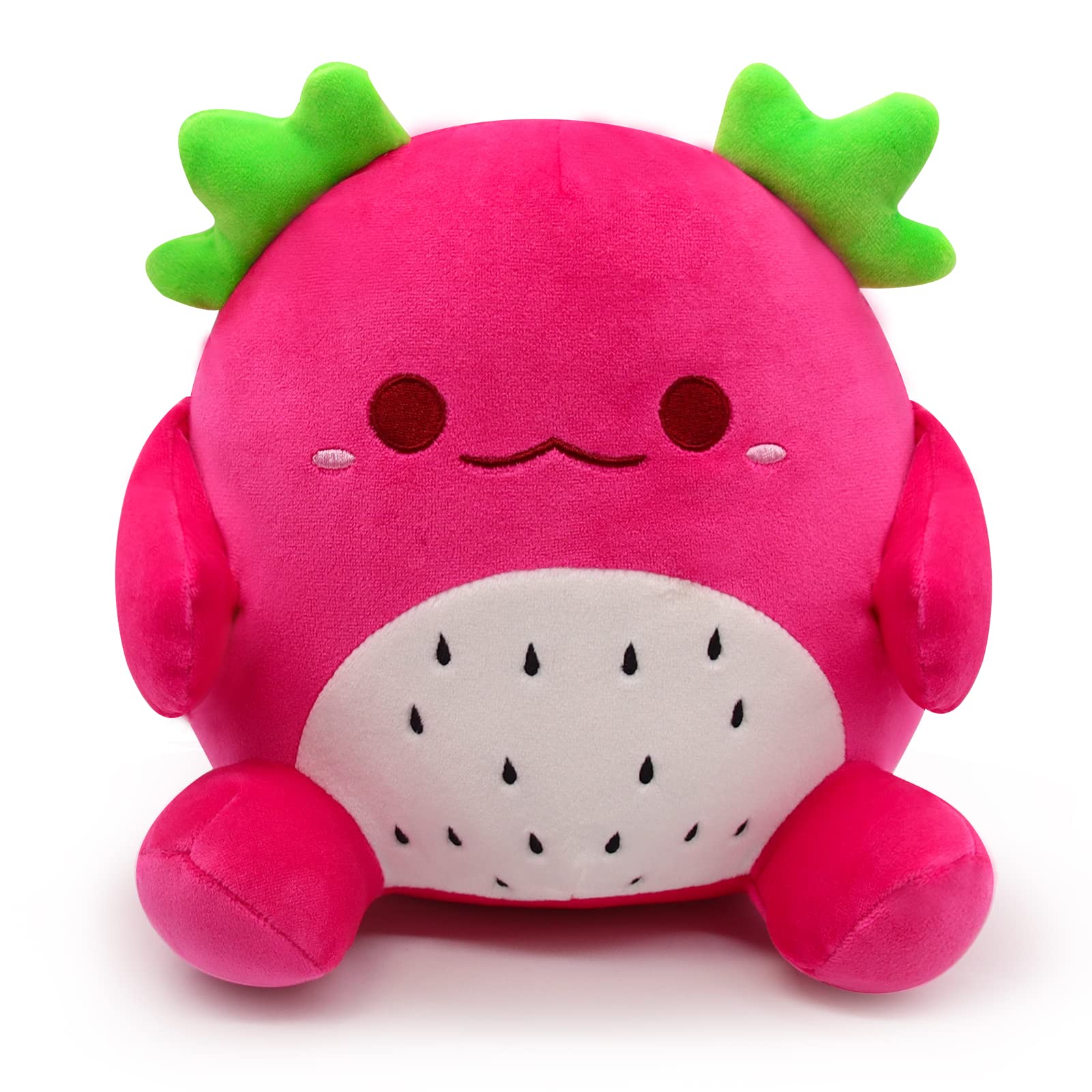 Brinquedo De Pelúcia Leokawin Axolotl Dragon Fruit Para Crianças E Adultos