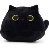 Almofada De Brinquedo De Pelúcia Yoruii Black Cat 55 Cm Para Presente De Dia Dos Namorados