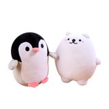 Conjunto De Bichos De Pelúcia Squishy Dot Mini Pinguim E Urso Polar