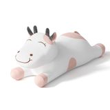 Brinquedo De Pelúcia Darler Cow Para Animais De Pelúcia 50 Cm Rosa E Morango