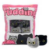 Almofada De Pelúcia Cute Black Cat Refahb Com 8 Pelúcias