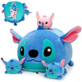Pelúcia Alien Stitch Teluhui 43 Cm Com 3 Bichos De Pelúcia Para Bebês