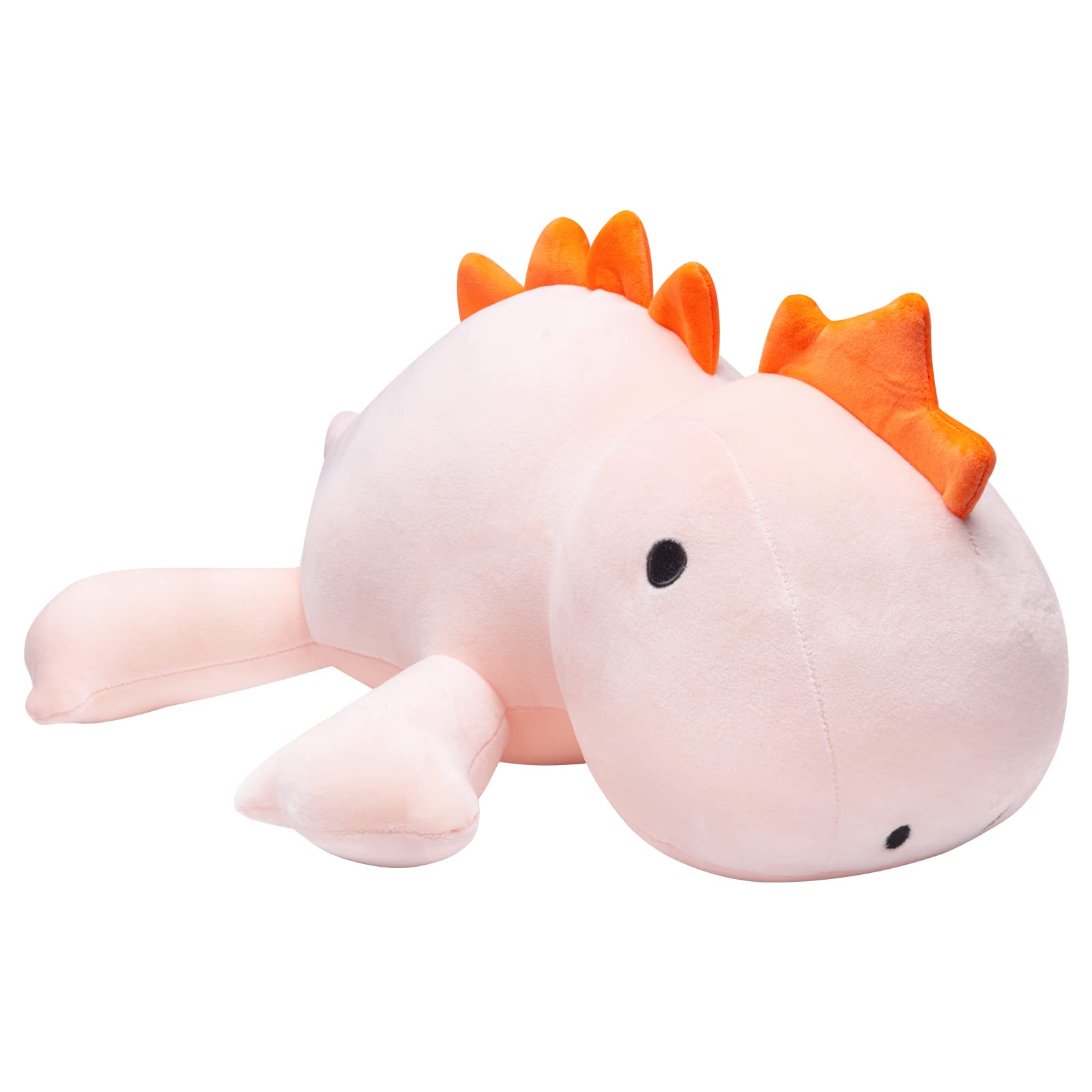 Animais De Pelúcia Youmuku Weighted Dinosaur Plushie 16 Polegadas Rosa