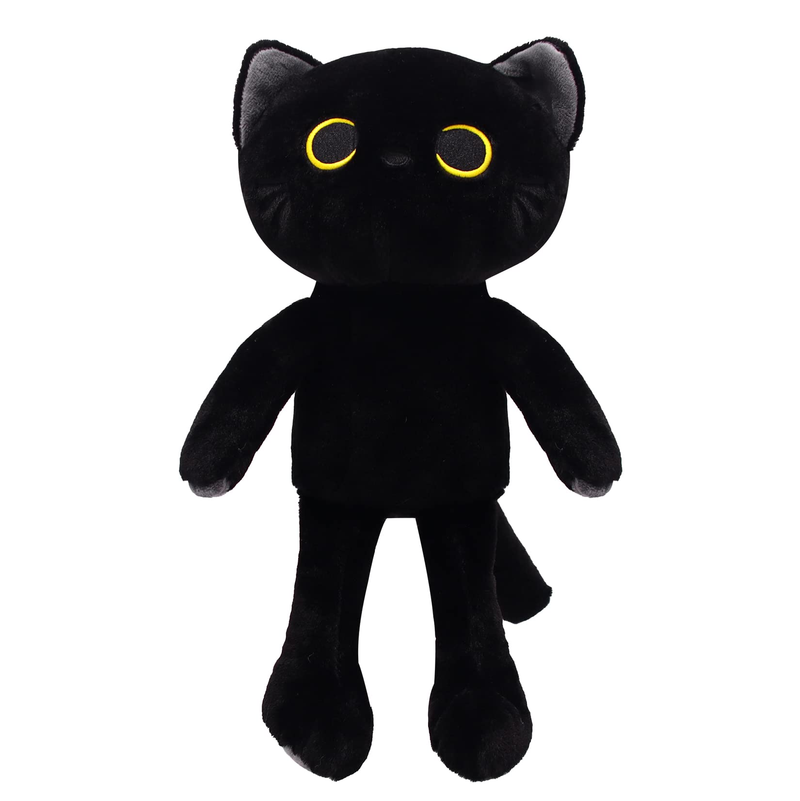 Brinquedo De Pelúcia Mufeiruo Black Cat Stuff Bicho Para Crianças