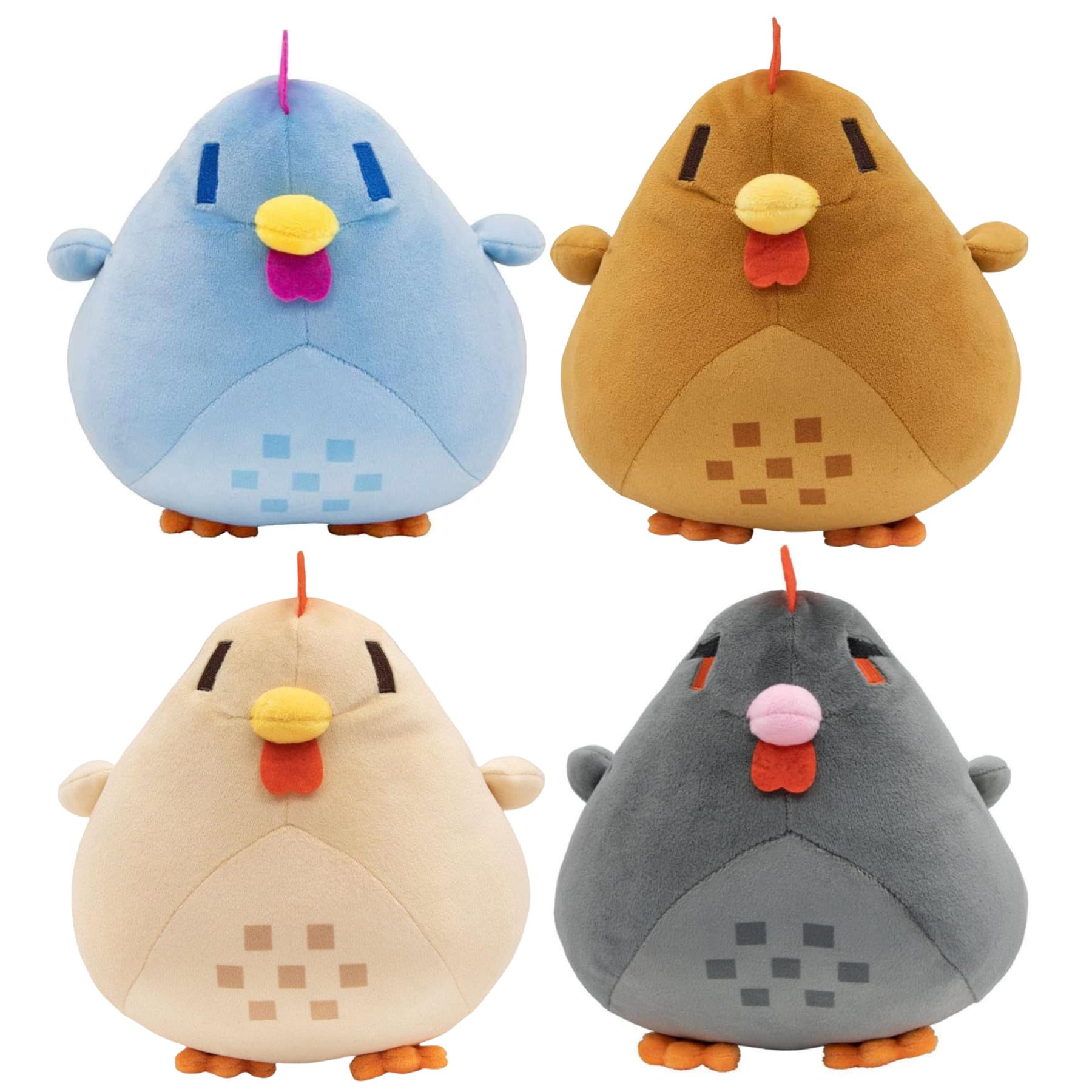 Boneca De Pelúcia Buxomigrl Animal Galinha Da Criação De Galinhas Recheada De 20 Cm