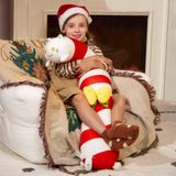 Almofada Special You Christmas Candy Canes Big Peppermint 27 Polegadas