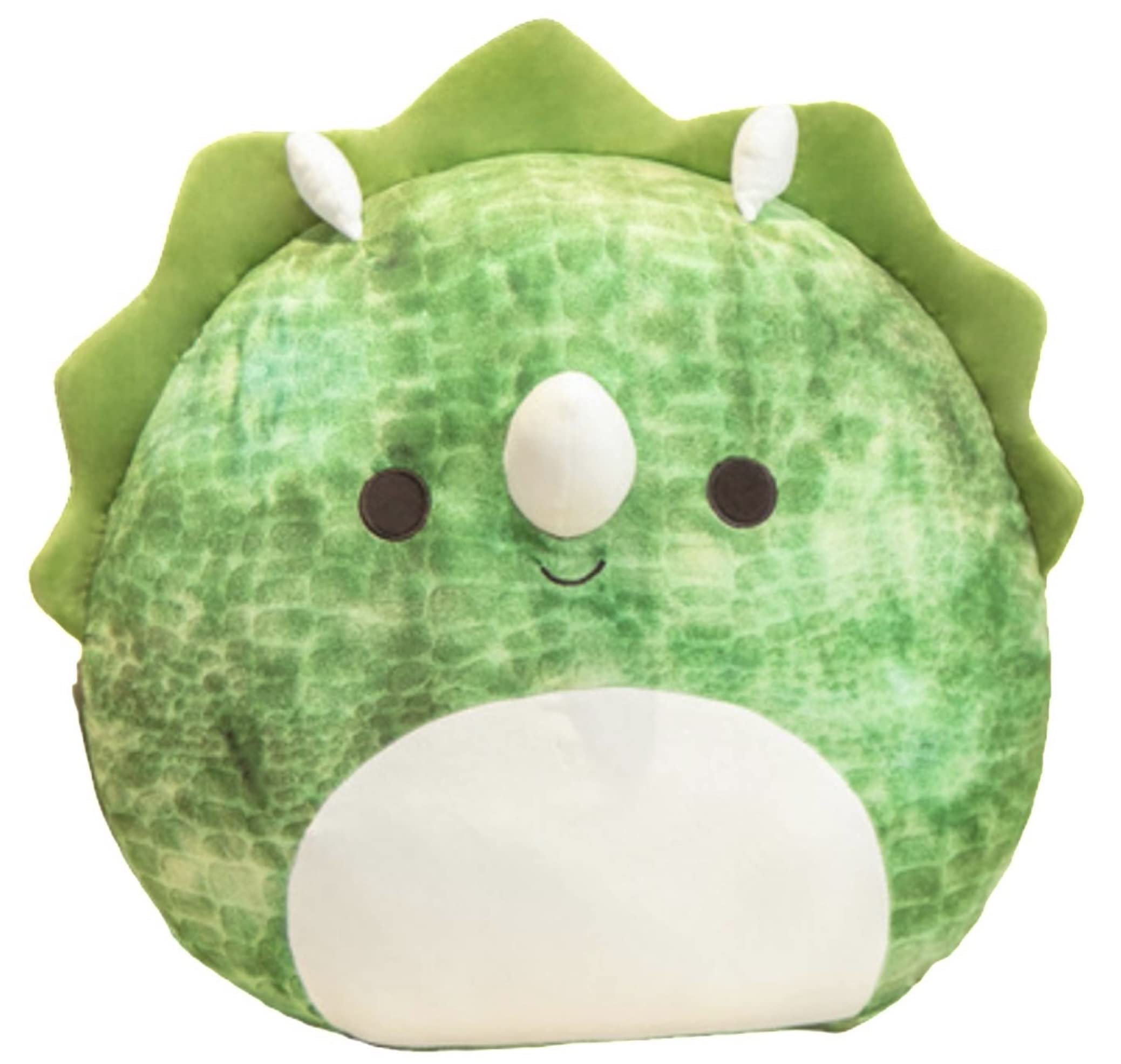 Bicho De Pelúcia Squishmallow Triceratops 20 Cm Verde