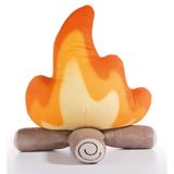 Almofada De Pelúcia Wgxzyq Campfire Simulation Bonfire 28cm