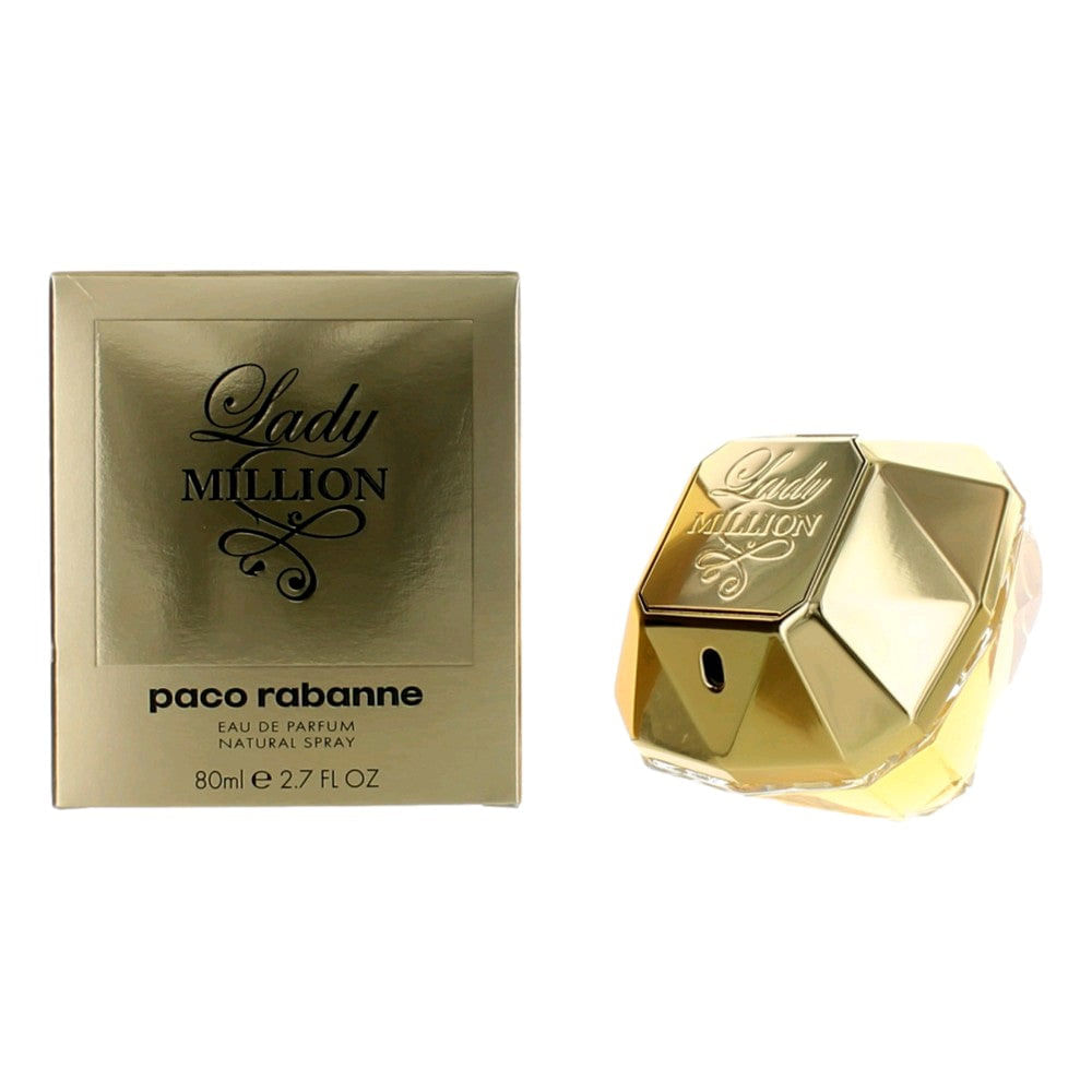 Lady Million Por Paco Rabanne, 2.7 Oz Eau De Parfum Spray Para