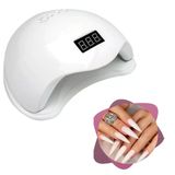 Lanterna Led/uv Portátil Manicure Plus Luz Digital