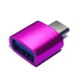 Adaptador Usb Tipo C V8 Macho 3.0 P/ Usb Fêmea 3.0 Type-c Otg