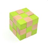 Wooden Snake Cube Puzzle Brain Teaser Toy Kingou Para Crianças/anúncio