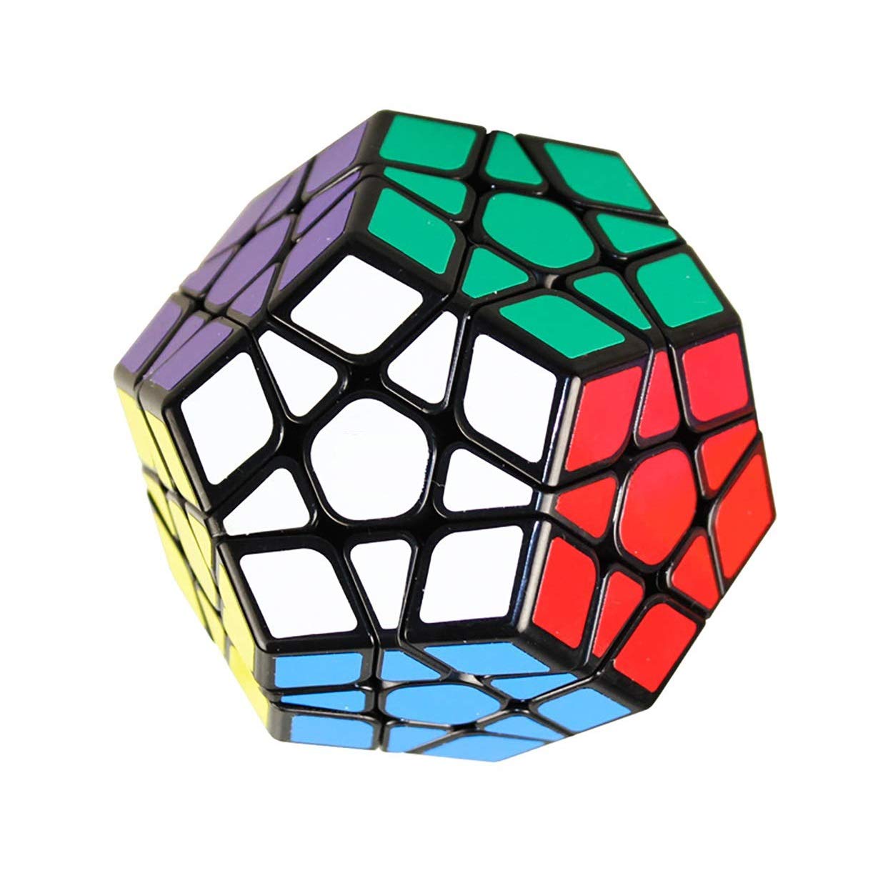 Megaminx Speed Cube Qiheng 3x3x3 Dodecaedro Preto - Carrefour