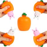 Brinquedo Squeeze Fidget Fingooo Em Forma De Cenoura De Páscoa Para Crianças/adultos