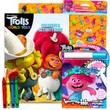 Pacote De Conjuntos Para Colorir E Atividades Trolls Imagine Ink