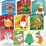 Livros Para Colorir Omgouue Christmas 32 Unidades Para Festa De Natal Infantil