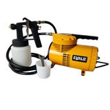 Compressor De Ar Direto Com Pistola 1/4 Hp 190w Evcad-250 Evald-bivolt