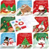 Livro De Colorir Faccito Christmas, 24 Peças Para Lembrancinhas Infantis