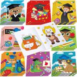 Livros Para Colorir Faccito Mini, 24 Unidades Para Lembrancinhas De Festa Para Crianças
