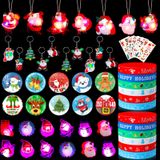 Lembrancinhas De Natal Aoriher, 72 Unidades, Conjunto De Presentes De Natal Light Up