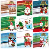 Livros De Colorir De Natal Cholemy 56 Unidades Para Lembrancinhas De Festa Para Crianças