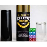 Conjunto De Empilhamento De Dados Harbor Loot Com 8 Dados E Copos Grandes De 19 Mm