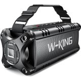 Alto-falante Bluetooth W-king 50w Ipx6 À Prova D&#39;água Com Subwoofer