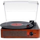 Toca-discos De Vinil Toca-discos Cotsoco Com Bluetooth E Alto-falante