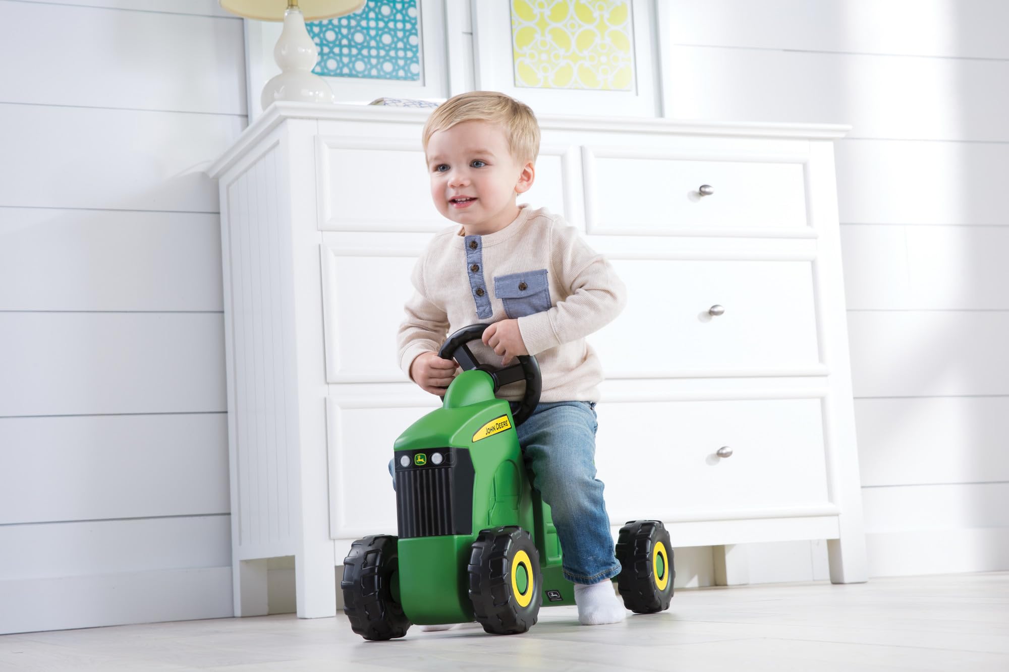 Trator De Atividades Ride On Toy John Deere Sit 'n Scoot Verde - Carrefour