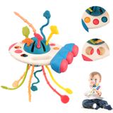 Corda De Tração De Silicone Montessori Toy Vicloon De 18 Milhões Ou Mais Com Mordedor