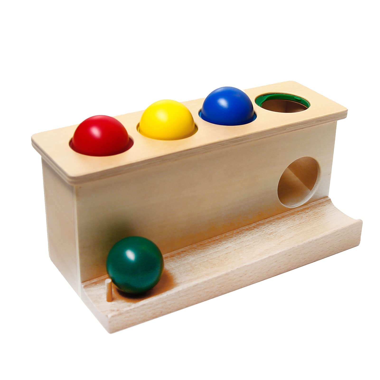 Brinquedo Push Ball Qufei Montessori Para Crianças De 3 Anos Ou Mais Com Bolas