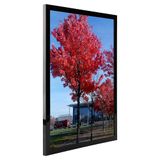 Porta-retratos Medog Black 30x40cm Com Folha De Pc 12x16, Conjunto De 1