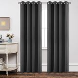 Cortinas Blackout Joydeco Com Isolamento Térmico De 214 Cm (2 Painéis)