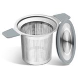 Filtro De Infusor De Chá Ohtomber Em Aço Inoxidável Com Mão Dupla
