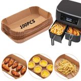 Forro De Papel Descartável Air Fryer Ecfvtp Para Ninja Dz201 100p