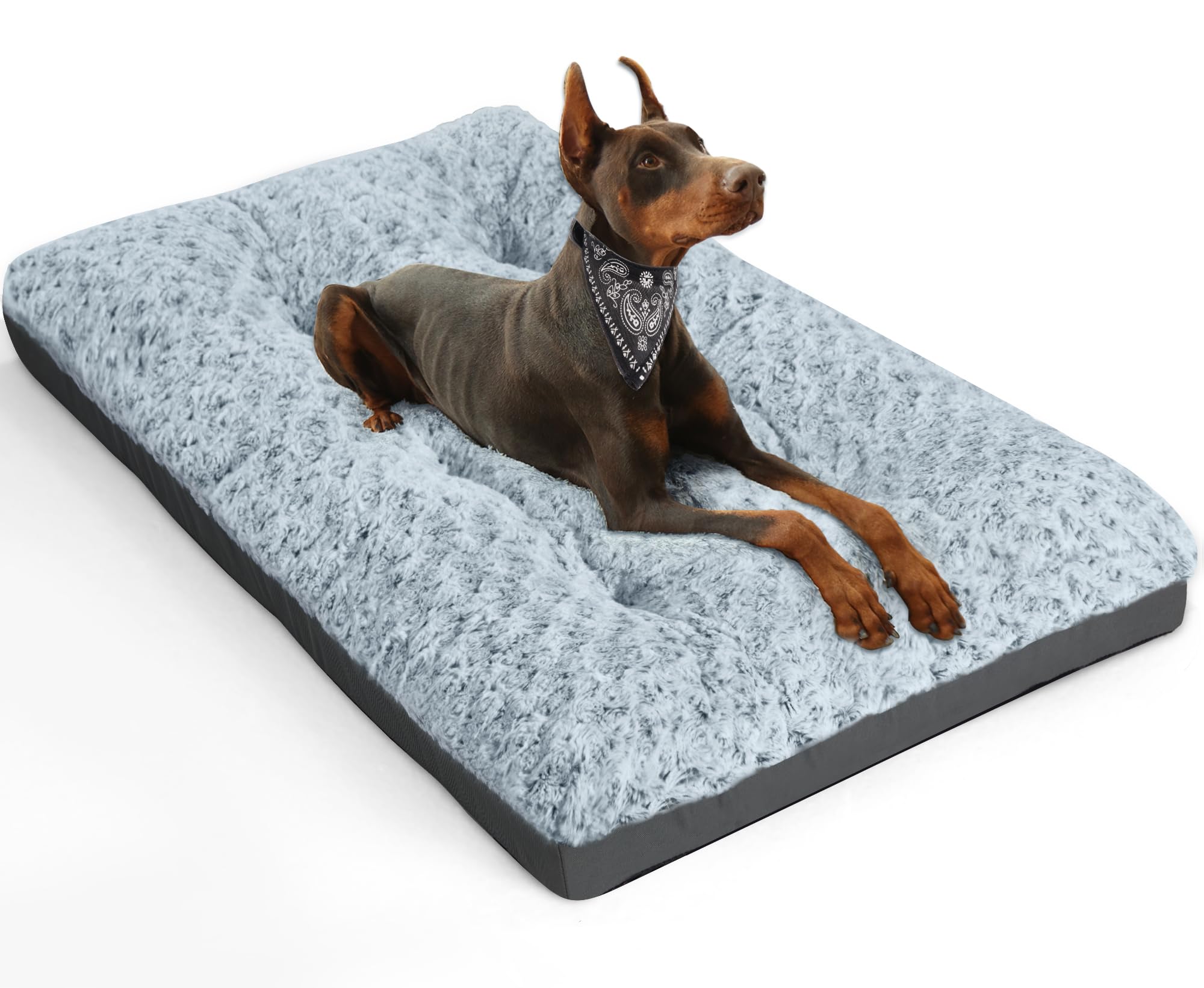 Cama De Cachorro Pocblue Deluxe Lavável Para Cães Grandes De Até 32 Kg