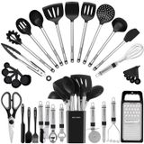 Conjunto De Utensílios De Cozinha Bestzmwk Silicone Cooking 33 Gadgets